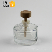wholesale small size round octagon glass fancy diffuser bottles